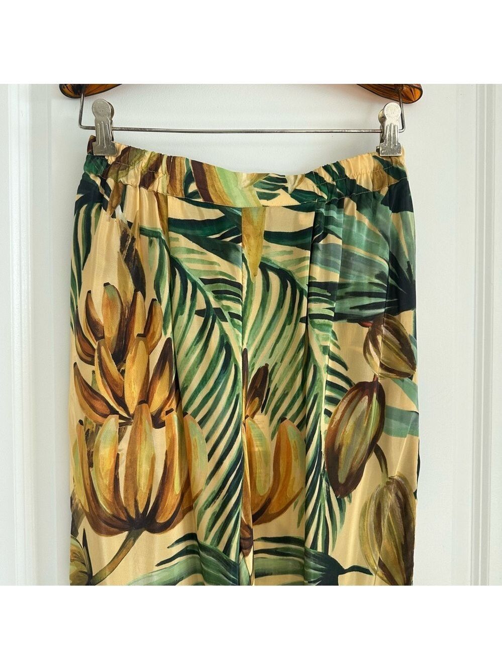 Farm Rio Yellow Bananart Pajama Pants - Picture 2 of 10